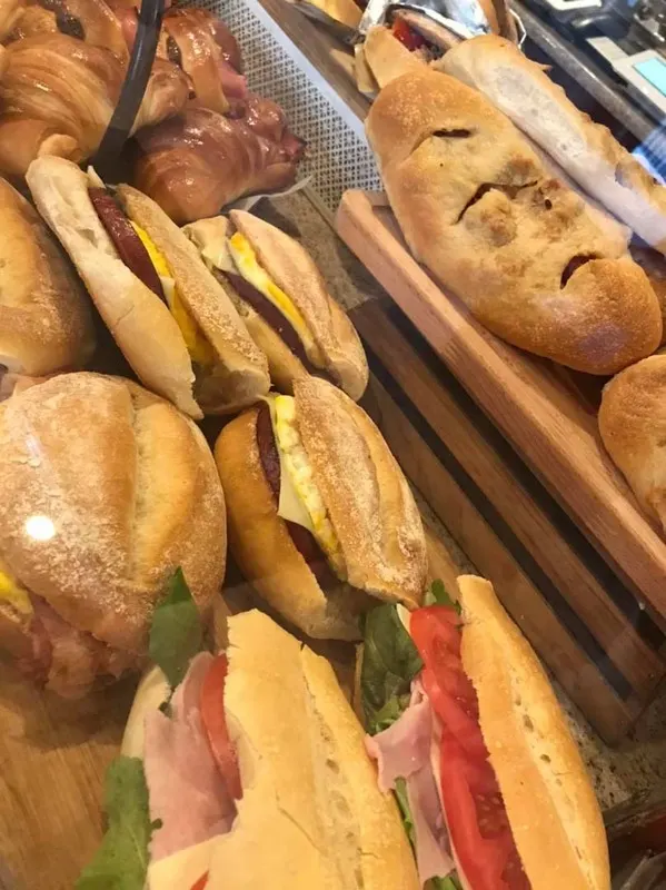 Stacked sandwiches made to order on house-baked bread