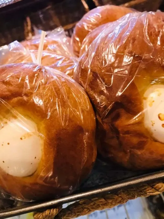Wrapped Portuguese sweet bread